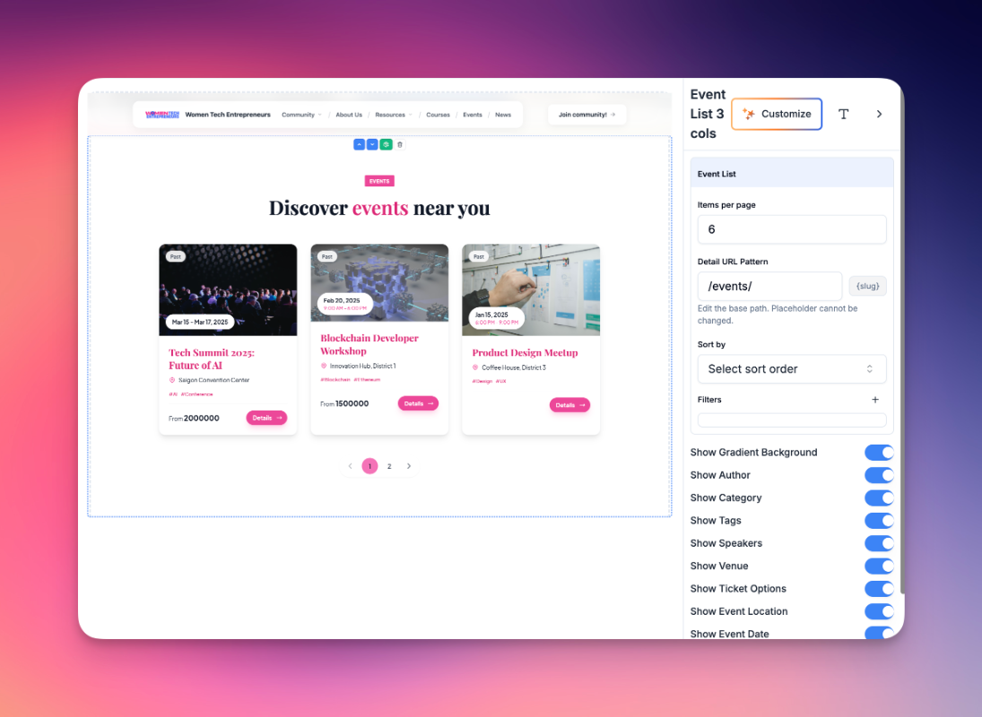 Dynamic Data Binding