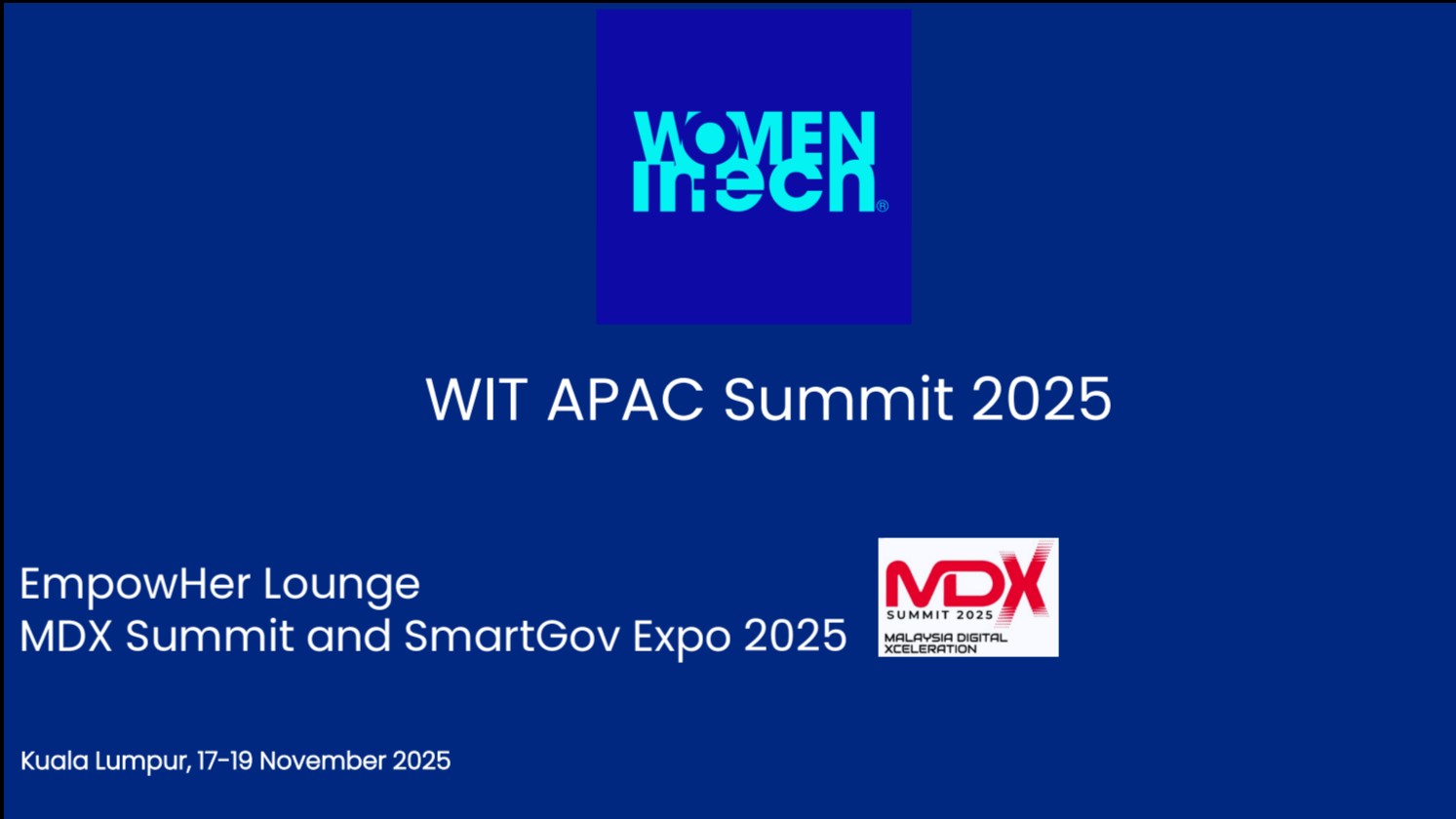 [Events] Invitation to join the Women in Tech® Vietnam Delegation to the Women In Tech APAC Summit 2025