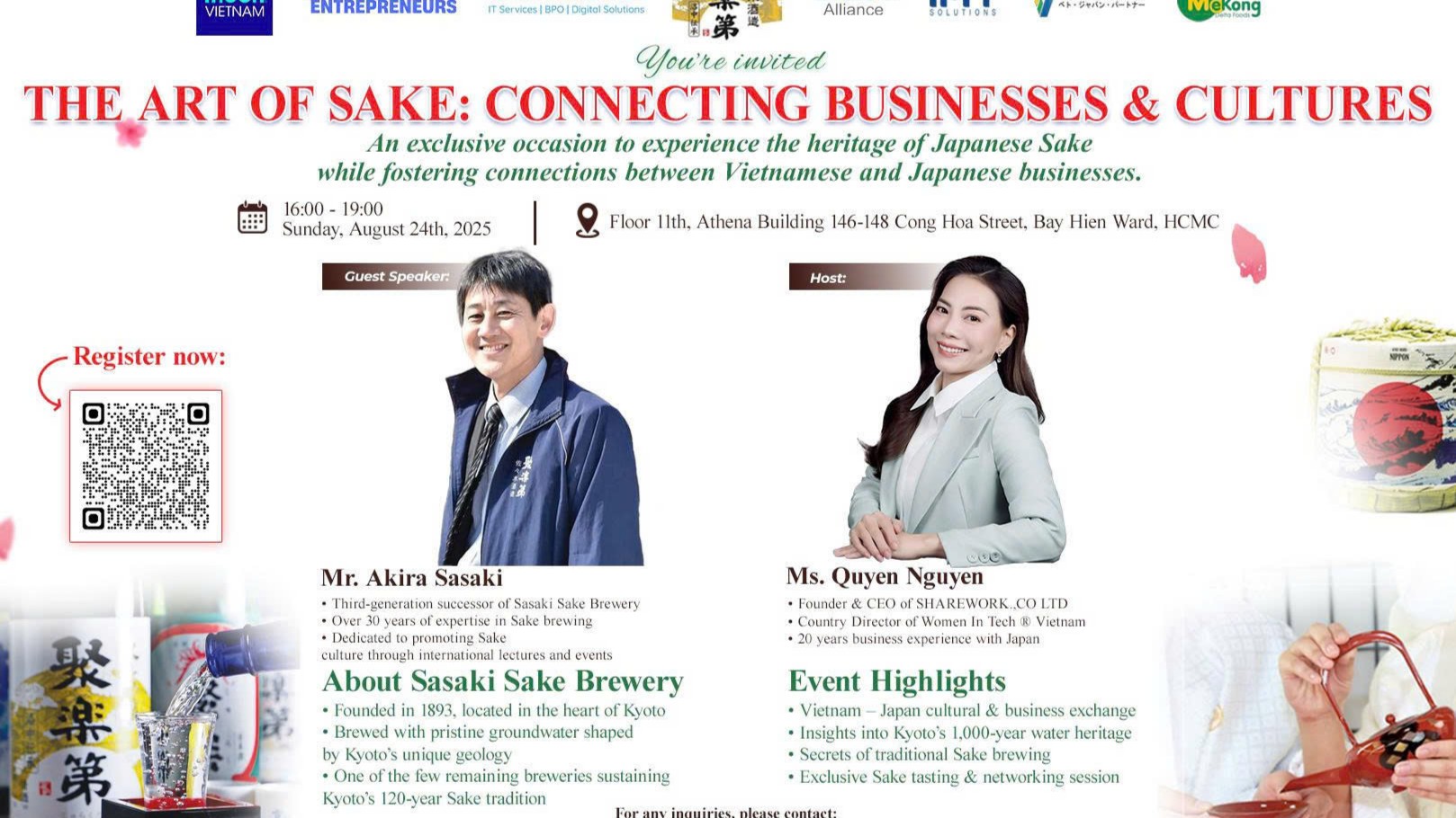[Events] The Art of Sake: Connecting Businesses & Cultures