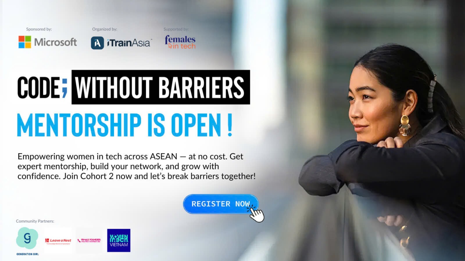 [Latest News] CODE; WITHOUT BARRIERS – ASEAN MENTORING PROGRAM IS BACK