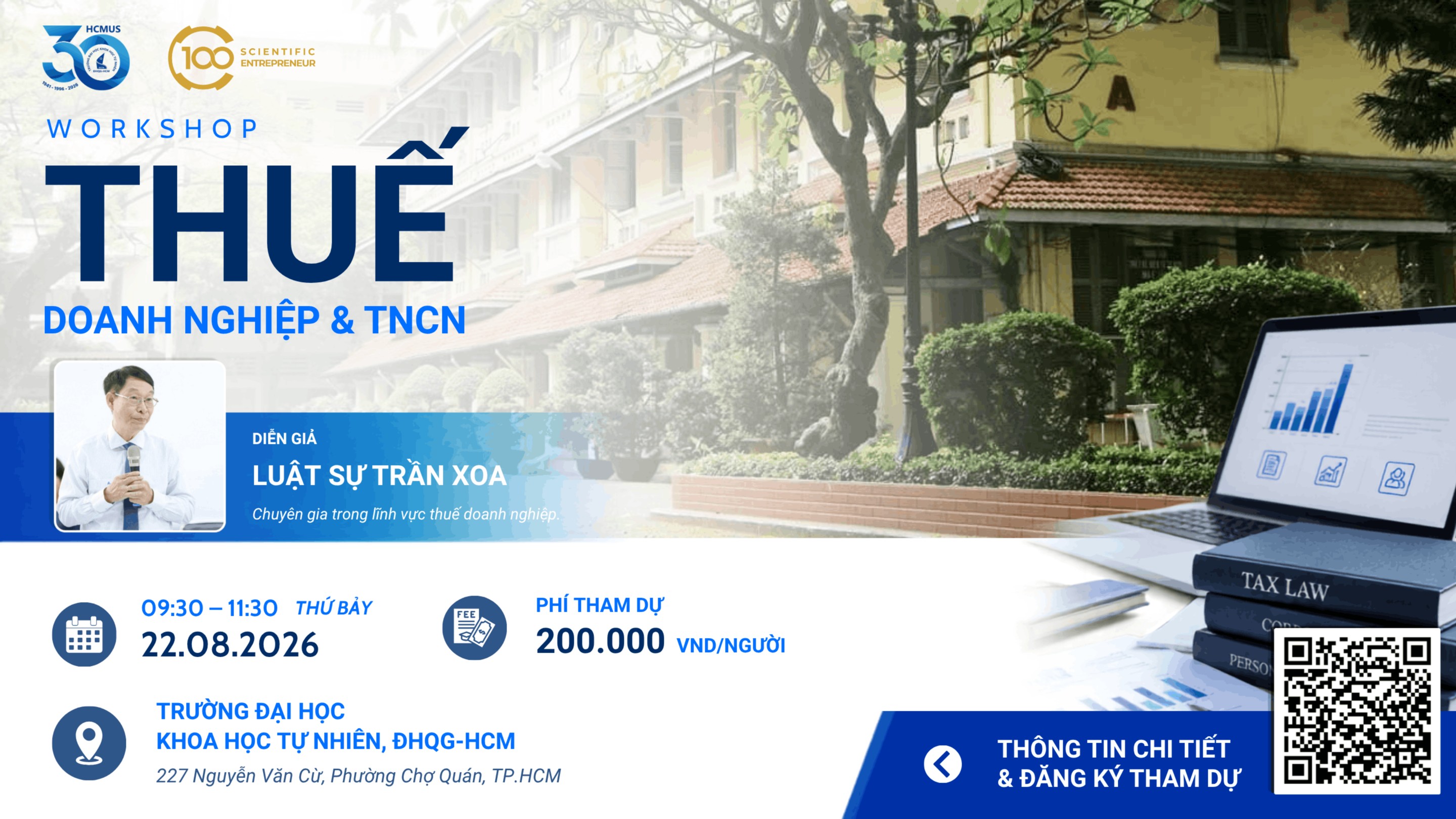 THUẾ 2026: LUẬT MỚI – CÁCH LÀM MỚI – RỦI RO MỚI 