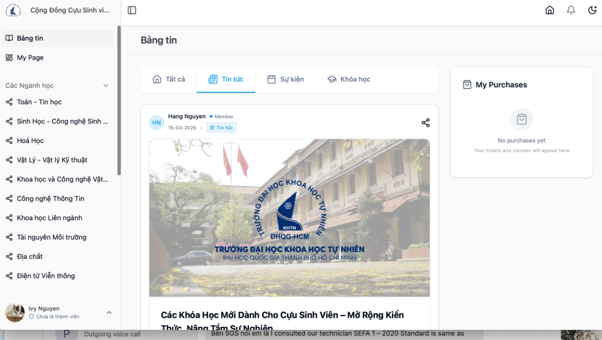 Nền Tảng Kết Nối của Thành Viên C100