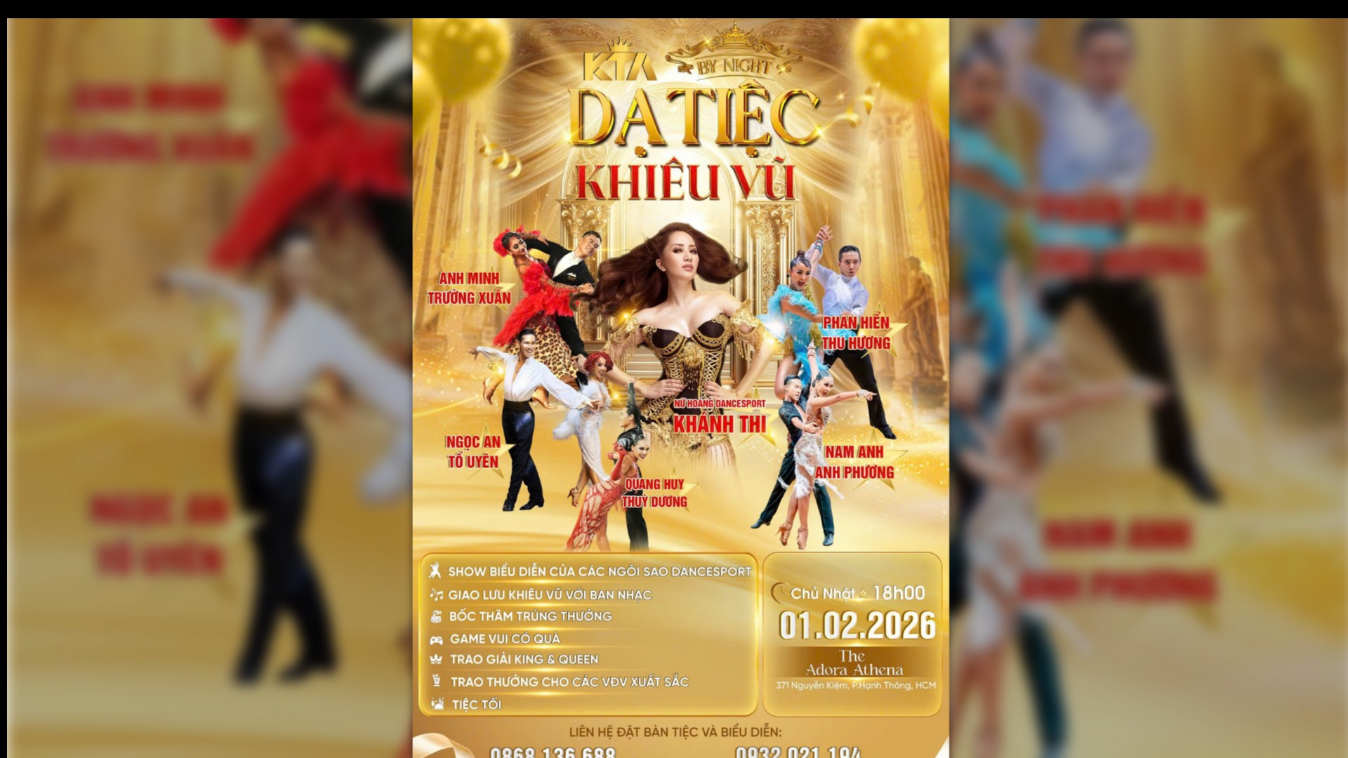 DẠ TIỆC KHIÊU VŨ THE ROYAL DANCE GALA ĐÊM 1/2/2026