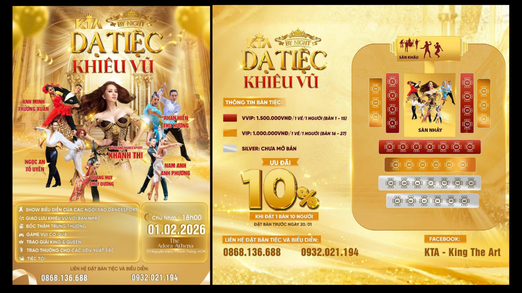 DẠ TIỆC KHIÊU VŨ THE ROYAL DANCE GALA ĐÊM 1/2/2026