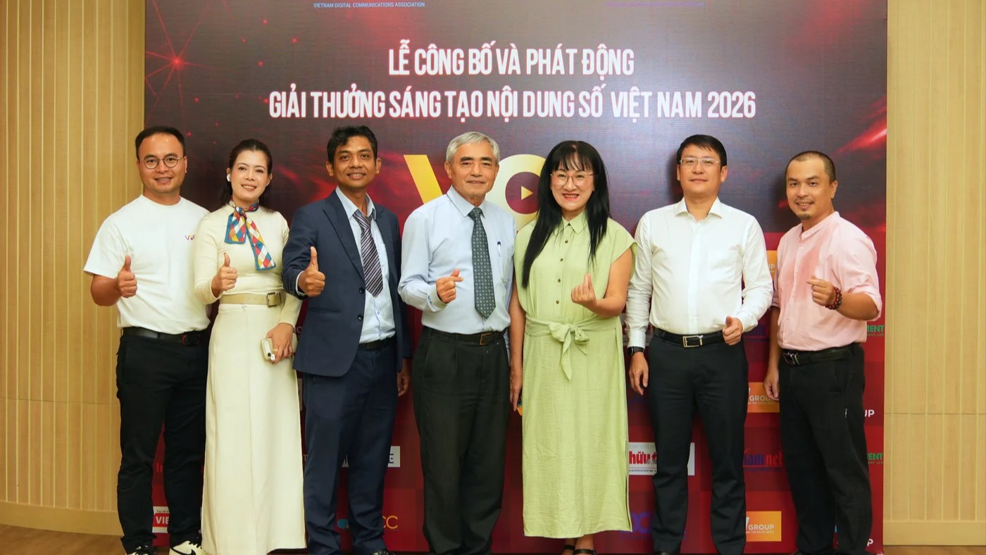VCA 2026 - PixelMore vinh dự đồng hành cùng Giải thưởng Sáng tạo Nội dung số Việt Nam.