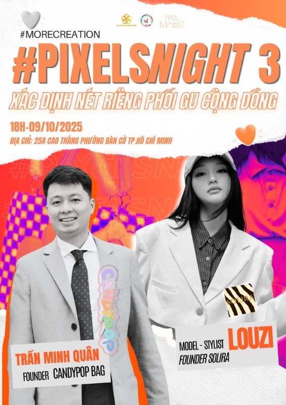 PixelsNight #3: Xác định nét riêng phối gu cộng đồng
