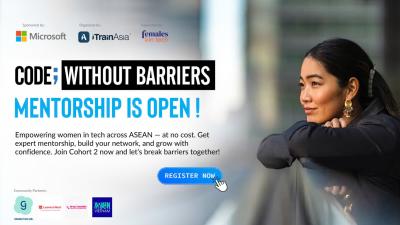 [Latest News] CODE; WITHOUT BARRIERS – ASEAN MENTORING PROGRAM IS BACK