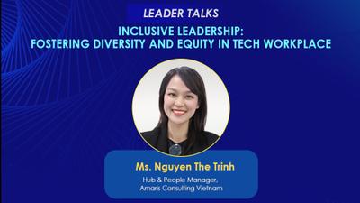 [Events] Hub & People Manager at Mantu to join Leader Talks: Fostering Diversity and Equity in Tech Workplace