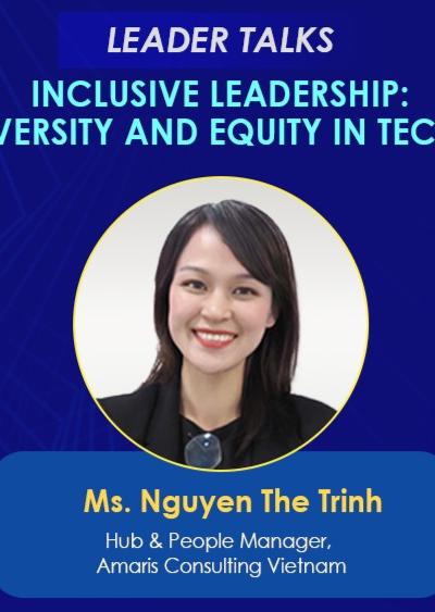 [Events] Hub & People Manager at Mantu to join Leader Talks: Fostering Diversity and Equity in Tech Workplace