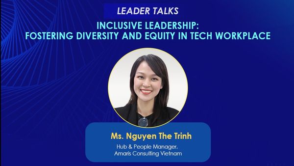 [Events] Hub & People Manager at Mantu to join Leader Talks: Fostering Diversity and Equity in Tech Workplace