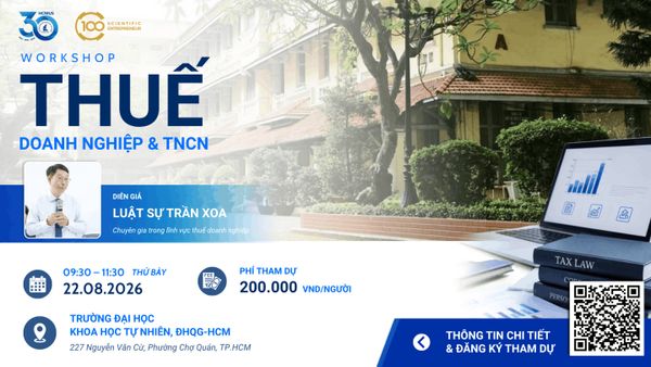 THUẾ 2026: LUẬT MỚI – CÁCH LÀM MỚI – RỦI RO MỚI 