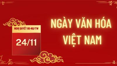 Ngày 24/11 hằng năm là 