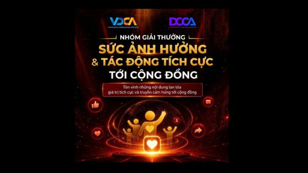 VCA 2026 - NHÓM GIẢI THƯỞNG TÔN VINH SỨC ẢNH HƯỞNG VÀ TÁC ĐỘNG TÍCH CỰC TỚI CỘNG ĐỒNG