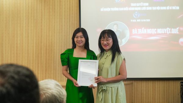 Chủ tịch DCCA trả lời phỏng vấn VOV Giao thông về các sáng kiến và hành động bảo vệ trẻ em (ngày 7/5/2026)