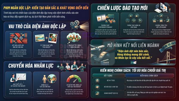 ĐIỆN ẢNH ĐỘC LẬP Ở ĐỘ CAO MỚI: LẬP MỐC VĂN HOÁ BẮT ĐẦU TỪ HÀNG KHÔNG